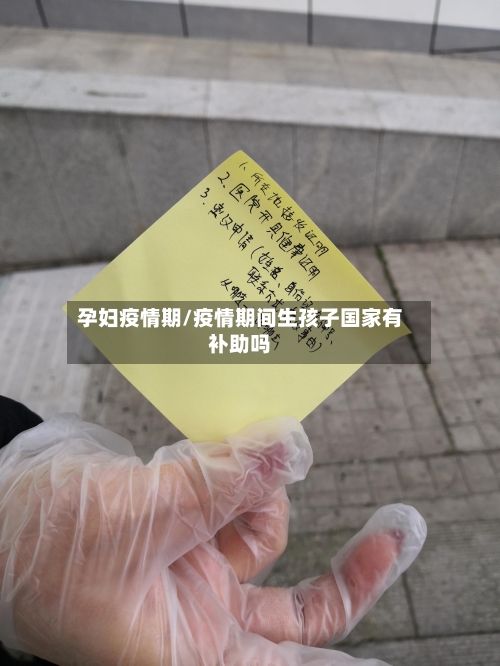 孕妇疫情期/疫情期间生孩子国家有补助吗-第1张图片